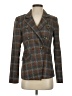 Marled by Reunited Plaid Brown Blazer Size S - photo 1