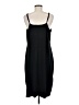 Unbranded Solid Black Casual Dress Size M - photo 2