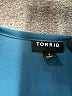 Torrid Teal Long Sleeve Blouse Size 1X Plus (1) - photo 7