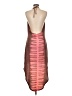 Unbranded 100% Polyester Graphic Brown Cocktail Dress Size M - photo 2