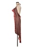 Unbranded 100% Polyester Graphic Brown Cocktail Dress Size M - photo 5