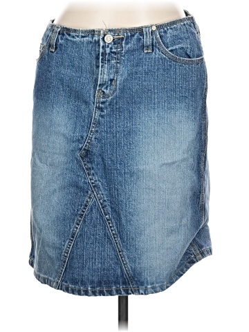 Squeeze Denim Skirt (view 1)
