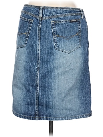 Squeeze Denim Skirt (view 2)