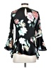 Neiman Marcus 100% Polyester Black 3/4 Sleeve Blouse Size XS - photo 2