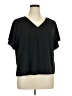 Shein Black Short Sleeve Blouse Size L - photo 1