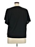 Shein Black Short Sleeve Blouse Size L - photo 2