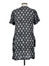 Cotélac 100% Viscose Paisley Gray Casual Dress Size Med (2) - photo 2