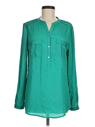 Calvin Klein Long Sleeve Blouse (view 1)