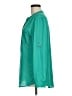 Calvin Klein 100% Polyester Teal Green Long Sleeve Blouse Size M (estimated) - photo 5
