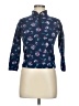 OshKosh B'gosh 100% Polyester Floral Blue Turtleneck Sweater Size 8 - photo 1