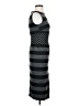 Cache Chevron-herringbone Gray Cocktail Dress Size 0 - photo 4