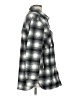 Thread & Supply 100% Polyester Plaid Gray Fleece Size L - photo 4