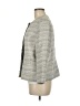 Kasper 100% Polyester Silver Ivory Cardigan One size - photo 5