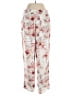 AB Studio 100% Rayon Floral Ivory Casual Pants Size XS (petite) - photo 2