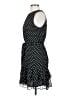 Halogen 100% Polyester Polka Dots Black Casual Dress Size S - photo 5