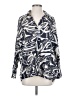 Assorted Brands 100% Cotton Print Blue 3/4 Sleeve Blouse Size S - photo 1