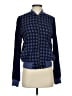 Amadi 100% Rayon Print Blue Jacket Size S - photo 1