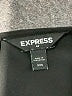 Express Outlet 100% Polyester Solid Black Casual Dress Size XXS - photo 7