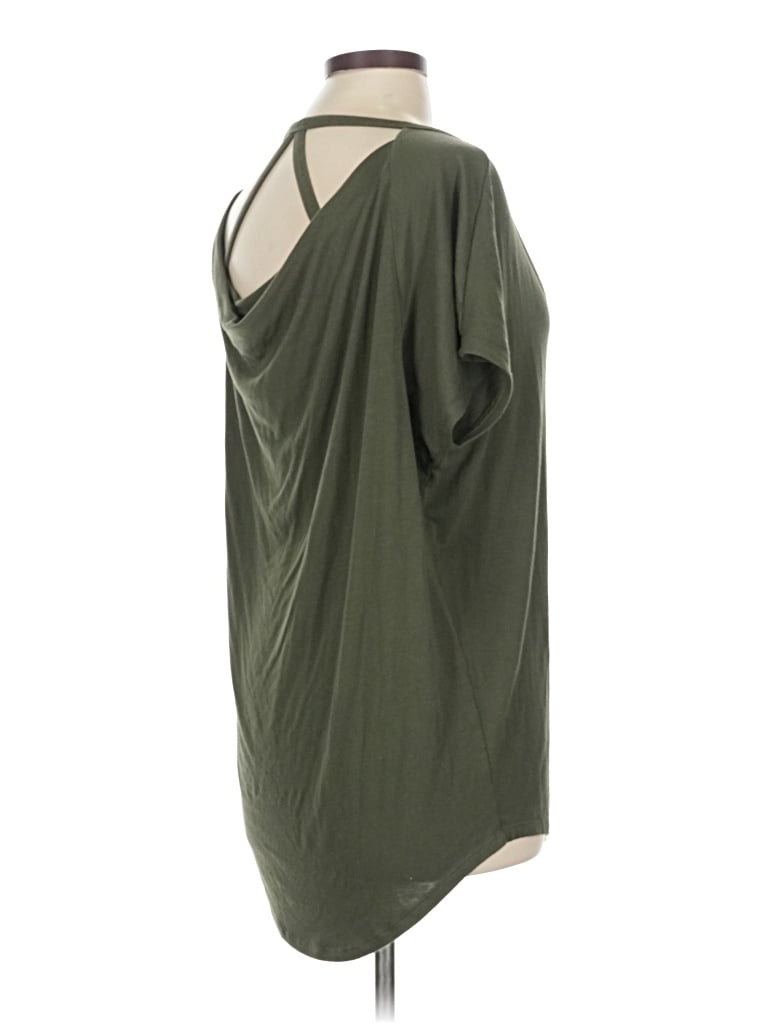 Pre-owned Express One Eleven Sleeveless T-shirt In Green