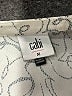 CAbi 100% Polyester Paisley Silver Long Sleeve Blouse Size M - photo 7