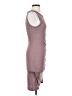 Leith Solid Gray Casual Dress Size S - photo 4