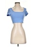 Shein Blue Tube Top Size 4 - photo 1