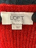Ann Taylor LOFT Outlet Red Pullover Sweater Size L - photo 7
