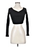 Zara Black Long Sleeve Top Size S - photo 1