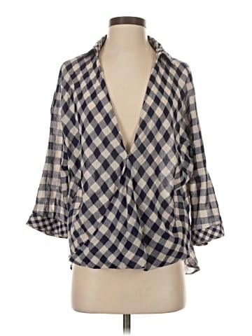 Love Stitch 3/4 Sleeve Blouse (view 1)