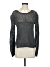 Rock & Republic 100% Cotton Metallic Gray Pullover Sweater Size XS - photo 1