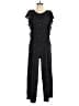 Max Studio Polka Dots Black Jumpsuit Size M - photo 1