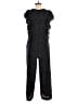 Max Studio Polka Dots Black Jumpsuit Size M - photo 2