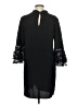 Everly Black Cocktail Dress Size M - photo 2