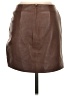 Lamarque 100% Leather Brown Leather Skirt Size XS - photo 2