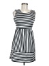 Monteau Stripes Black Casual Dress Size M - photo 1