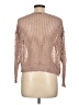 Shein 100% Polyester Metallic Tan Pullover Sweater Size L - photo 2
