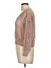 Shein 100% Polyester Metallic Tan Pullover Sweater Size L - photo 5