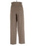 LAURENCE BRAS Houndstooth Brown Wool Pants Size EU 34 / US 4 - photo 2