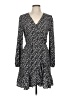 ABound Polka Dots Black Casual Dress Size M - photo 1