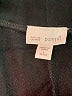 Purejill Solid Black Active Pants Size L - photo 7