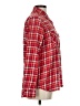 Forever 21 Plaid Red Long Sleeve Button-Down Shirt Size M - photo 4