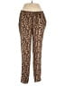 Vince Camuto Animal Print Brown Tan Casual Pants Size S - photo 1