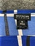 En Focus Studio Plaid Blue Casual Dress Size 14 - photo 7