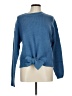 Fashion Blue Pullover Sweater Size L - photo 1