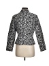 Nabi 100% Cotton Animal Print Black Jacket Size M - photo 2