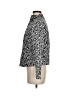 Nabi 100% Cotton Animal Print Black Jacket Size M - photo 5