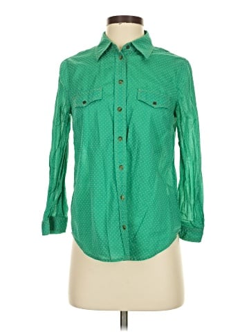 Maeve 3/4 Sleeve Button-Down Shirt (view 1)