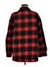 Unbranded 100% Polyester Plaid Red Long Sleeve Blouse Size M - photo 2