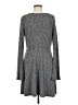 Mossimo Supply Co. Tweed Gray Casual Dress Size M - photo 2