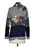 Sew in Love Blue Pullover Sweater Size S - photo 2